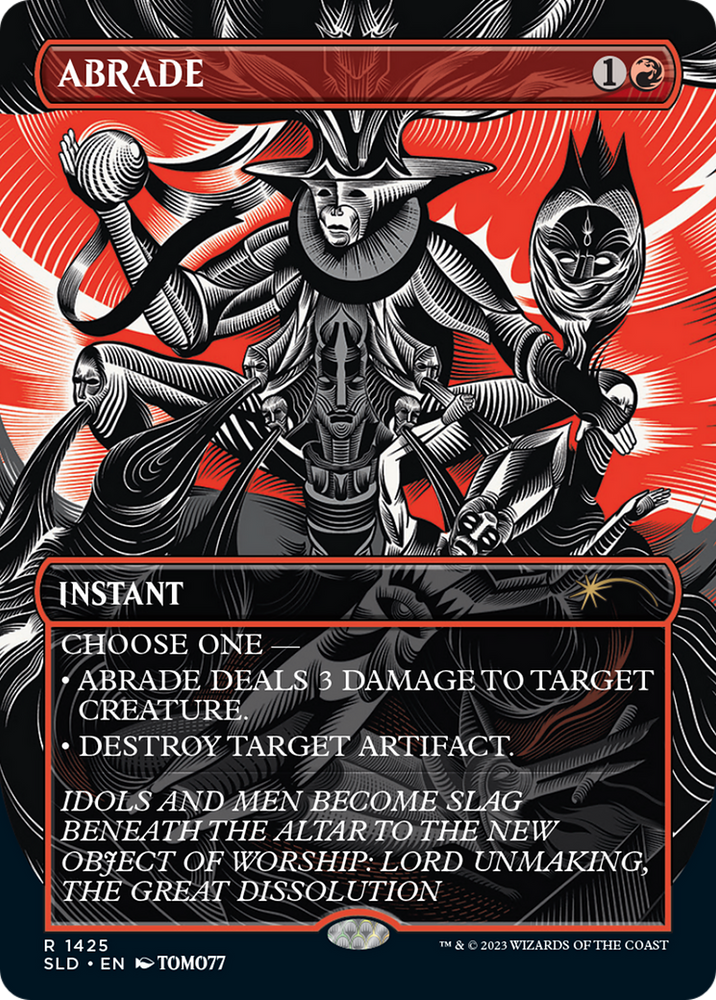 Abrade [Secret Lair Drop Series] Magic: The Gathering