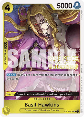 Basil Hawkins (Judge Pack Vol. 6) [One Piece Promotion Cards] Bandai