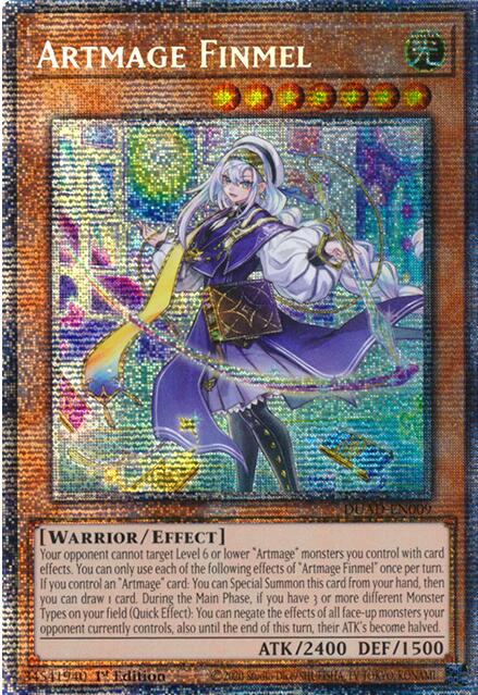 Artmage Finmel (Starlight Rare) [DUAD-EN009] Starlight Rare Yu-Gi-Oh!
