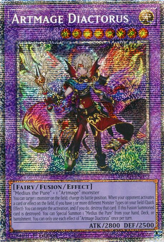 Artmage Diactorus (Starlight Rare) [DUAD-EN032] Starlight Rare Yu-Gi-Oh!