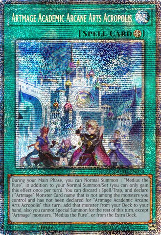 Artmage Academic Arcane Arts Acropolis (Starlight Rare) [DUAD-EN054] Starlight Rare Yu-Gi-Oh!