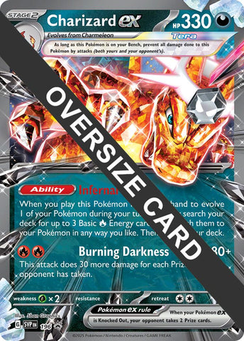 Charizard EX (196) (Jumbo Card) [Scarlet & Violet: Black Star Promos] Pokémon