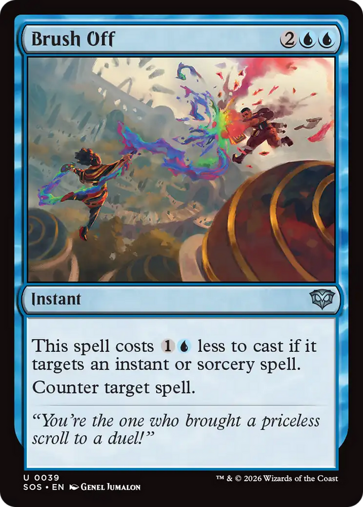 Brush Off [Secrets of Strixhaven] Magic: The Gathering