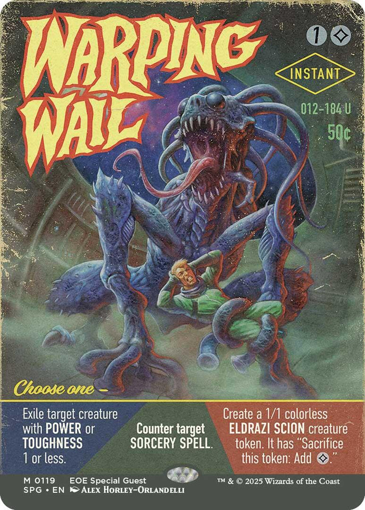 Warping Wail (Borderless) [Edge of Eternities Special Guests] Magic: The Gathering