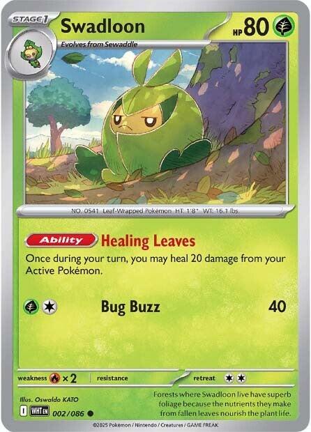 Swadloon (002/086) [Scarlet & Violet: White Flare] Pokémon