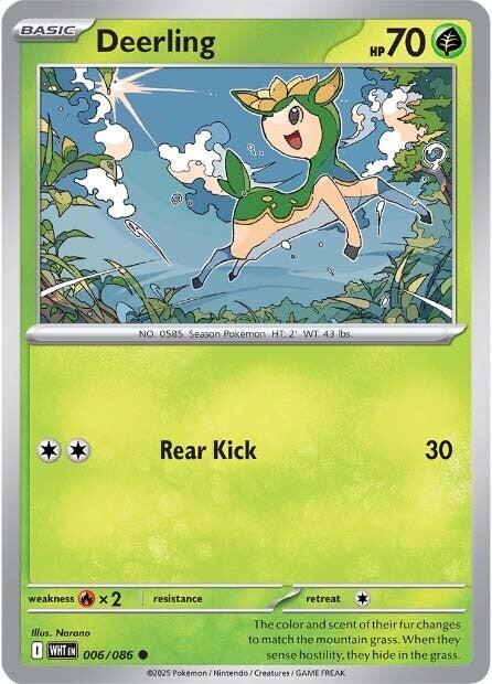 Deerling (006/086) [Scarlet & Violet: White Flare] Pokémon
