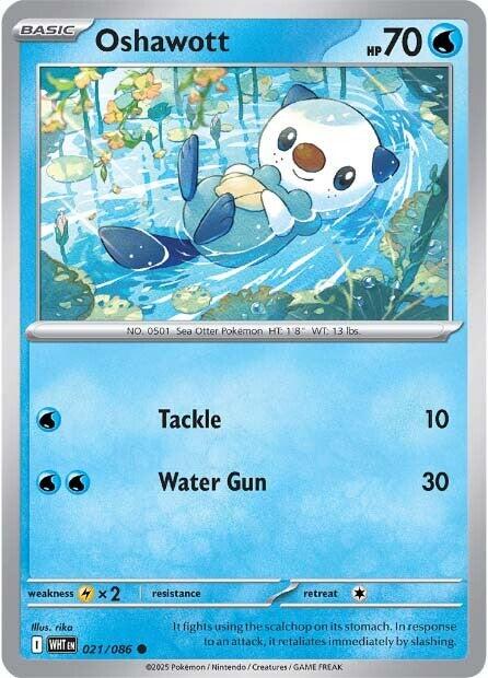 Oshawott (021/086) [Scarlet & Violet: White Flare] Pokémon