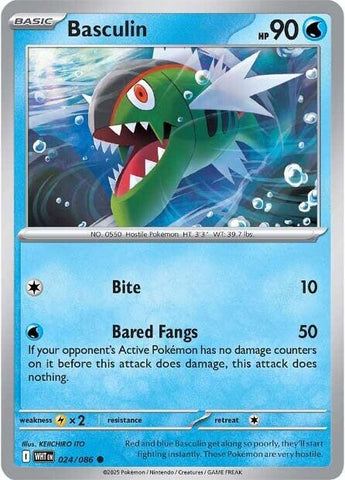 Basculin (024/086) [Scarlet & Violet: White Flare] Pokémon