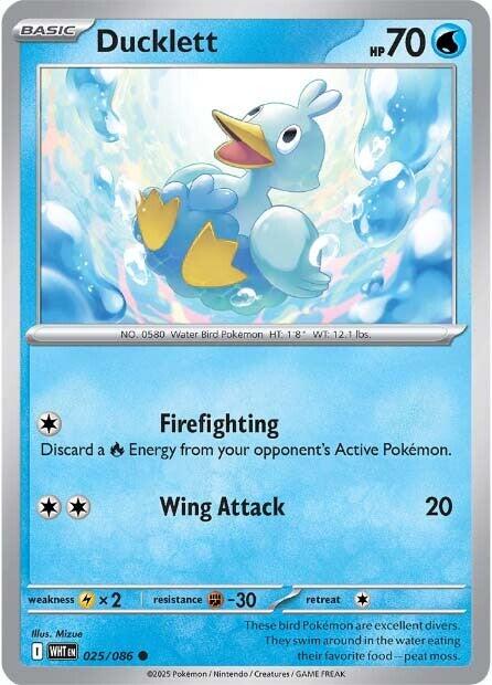 Ducklett (025/086) [Scarlet & Violet: White Flare] Pokémon