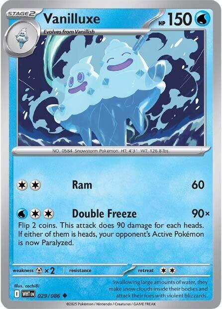 Vanilluxe (029/086) [Scarlet & Violet: White Flare] Pokémon