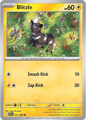 Blitzle (031/086) [Scarlet & Violet: White Flare] Pokémon
