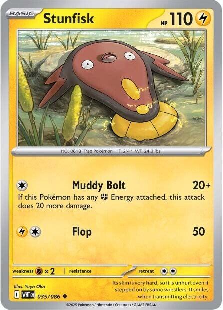 Stunfisk (035/086) [Scarlet & Violet: White Flare] Pokémon