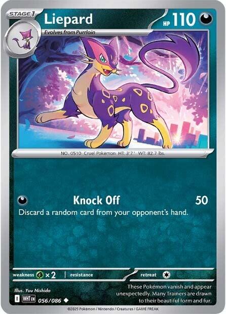 Liepard (056/086) [Scarlet & Violet: White Flare] Pokémon