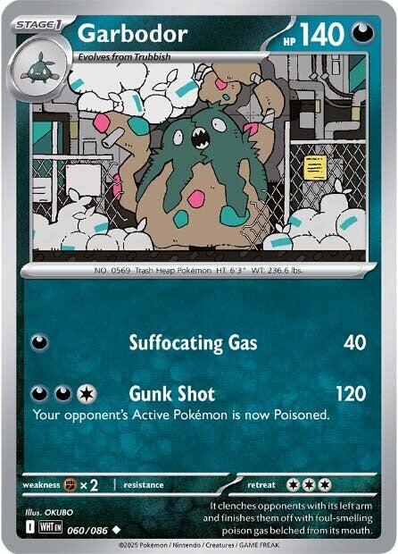 Garbodor (060/086) [Scarlet & Violet: White Flare] Pokémon