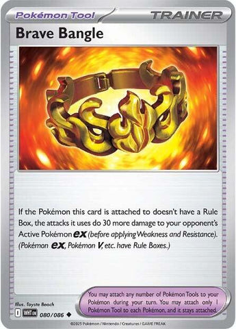 Brave Bangle (080/086) [Scarlet & Violet: White Flare] Pokémon