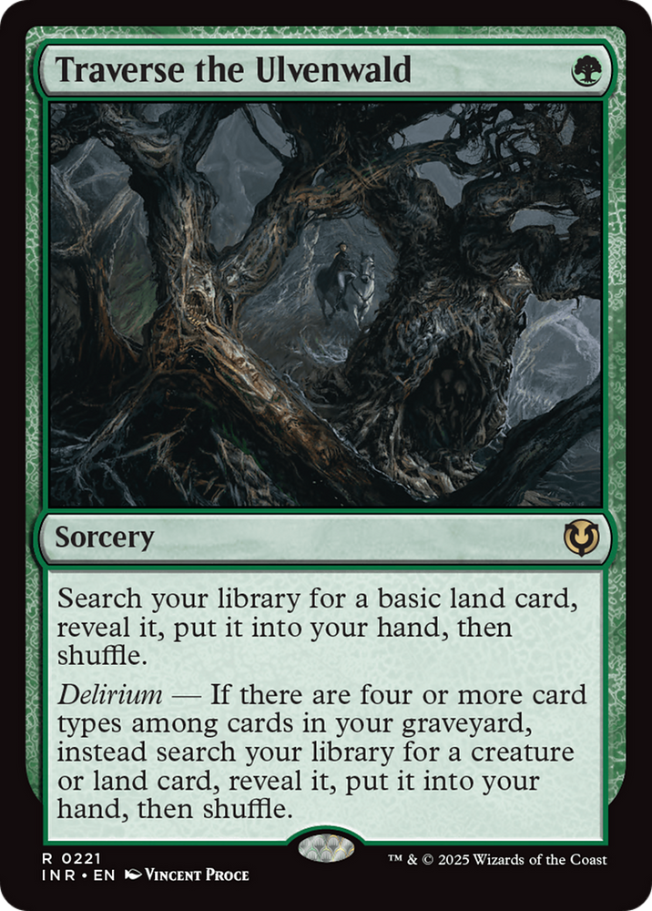 Traverse the Ulvenwald [Innistrad Remastered] Magic: The Gathering