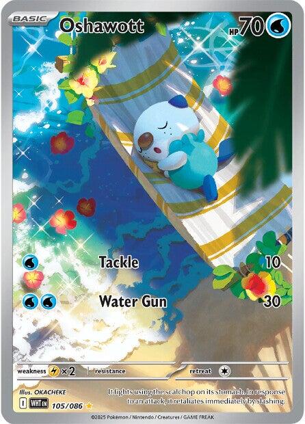 Oshawott (105/086) [Scarlet & Violet: White Flare] Pokémon