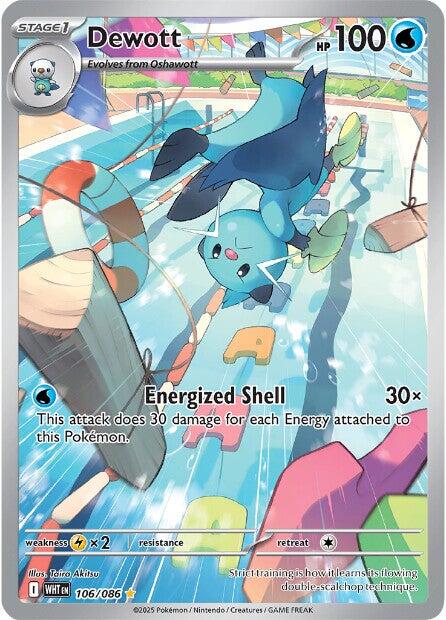 Dewott (106/086) [Scarlet & Violet: White Flare] Pokémon
