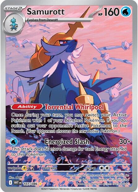 Samurott (107/086) [Scarlet & Violet: White Flare] Pokémon