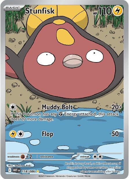Stunfisk (118/086) [Scarlet & Violet: White Flare] Pokémon