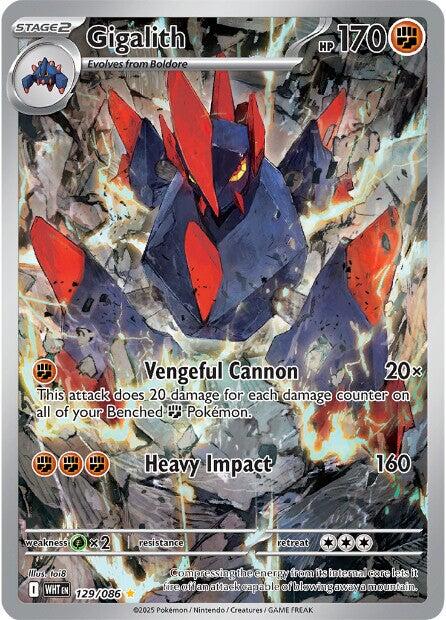 Gigalith (129/086) [Scarlet & Violet: White Flare] Pokémon