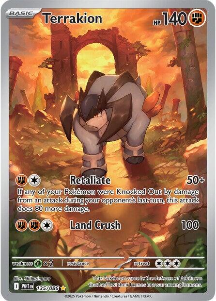 Terrakion (135/086) [Scarlet & Violet: White Flare] Pokémon