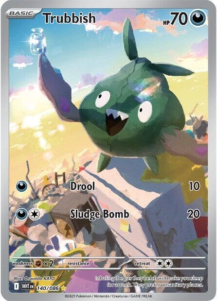 Trubbish (140/086) [Scarlet & Violet: White Flare] Pokémon