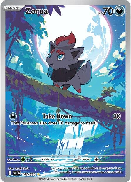 Zorua (142/086) [Scarlet & Violet: White Flare] Pokémon