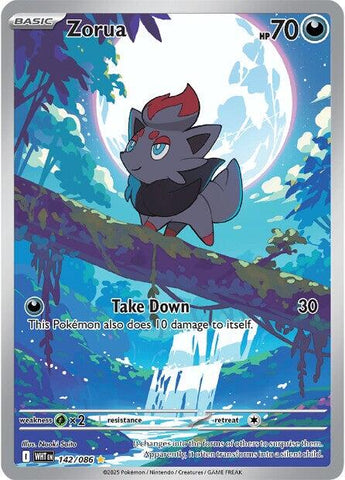 Zorua (142/086) [Scarlet & Violet: White Flare] Pokémon