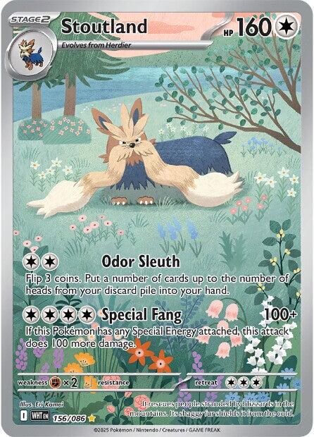 Stoutland (156/086) [Scarlet & Violet: White Flare] Pokémon