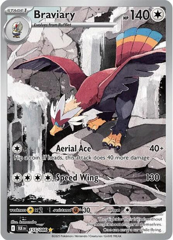 Braviary (155/086) [Scarlet & Violet: Black Bolt] Pokémon