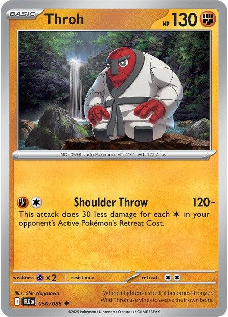 Throh (050/086) [Scarlet & Violet: Black Bolt] Pokémon