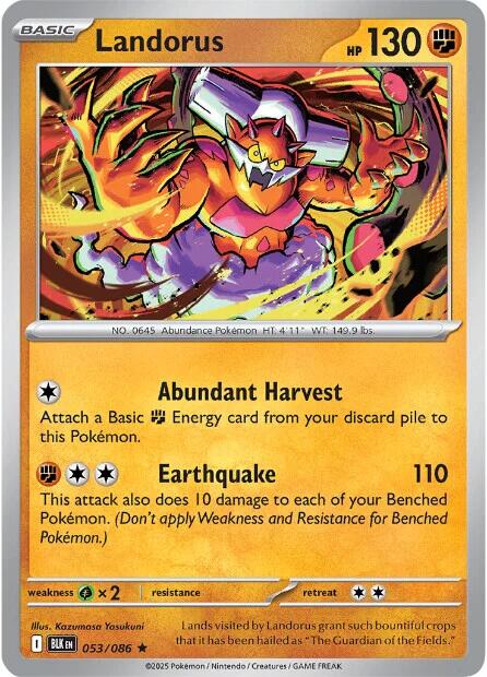 Landorus (053/086) [Scarlet & Violet: Black Bolt] Pokémon