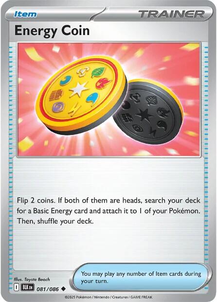 Energy Coin (081/086) [Scarlet & Violet: Black Bolt] Pokémon