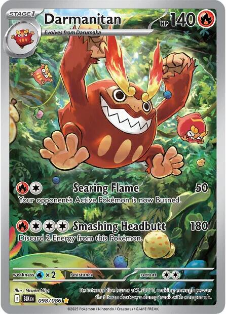 Darmanitan (098/086) [Scarlet & Violet: Black Bolt] Pokémon