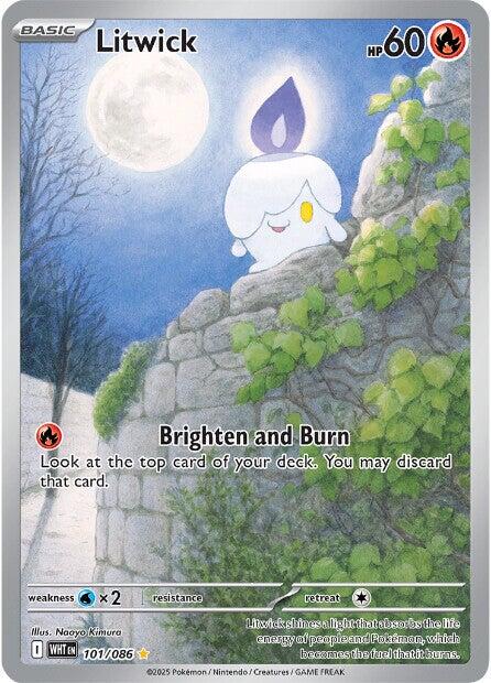 Litwick (101/086) [Scarlet & Violet: White Flare] Pokémon
