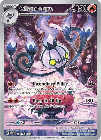 Chandelure (103/086) [Scarlet & Violet: White Flare] Pokémon