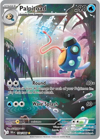 Palpitoad (104/086) [Scarlet & Violet: Black Bolt] Pokémon