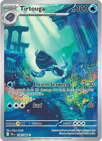 Tirtouga (106/086) [Scarlet & Violet: Black Bolt] Pokémon