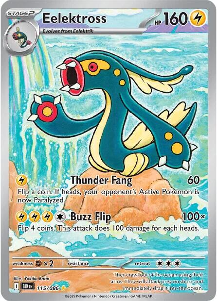 Eelektross (115/086) [Scarlet & Violet: Black Bolt] Pokémon
