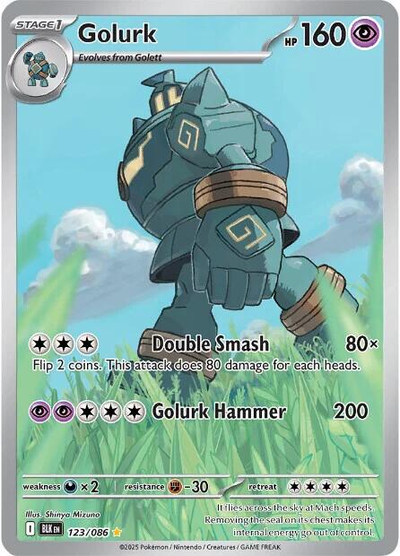 Golurk (123/086) [Scarlet & Violet: Black Bolt] Pokémon