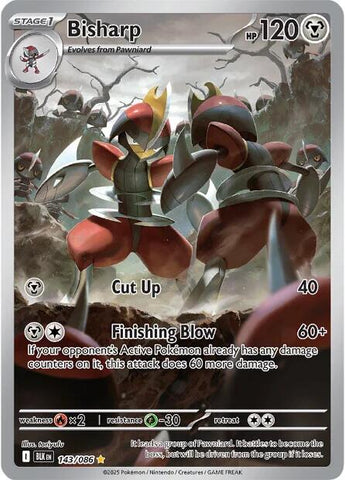 Bisharp (143/086) [Scarlet & Violet: Black Bolt] Pokémon