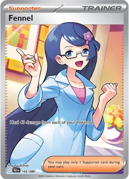 Fennel (162/086) [Scarlet & Violet: Black Bolt] Pokémon