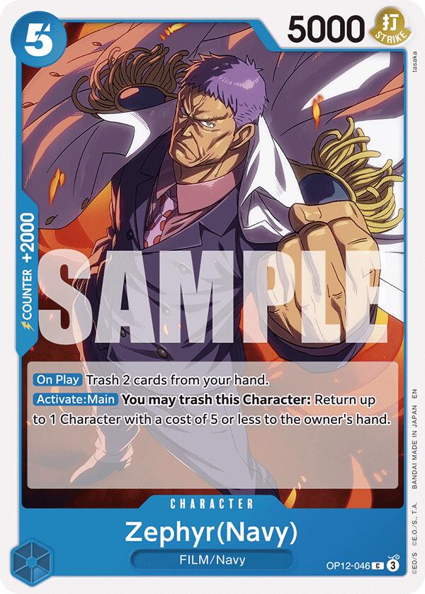 Zephyr(Navy) [Legacy of the Master] Bandai