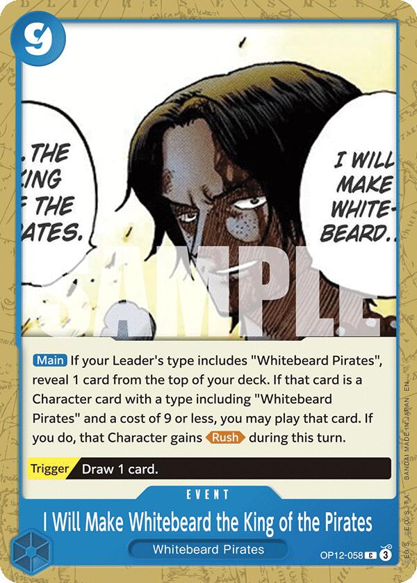 I Will Make Whitebeard the King of the Pirates [Legacy of the Master] Bandai