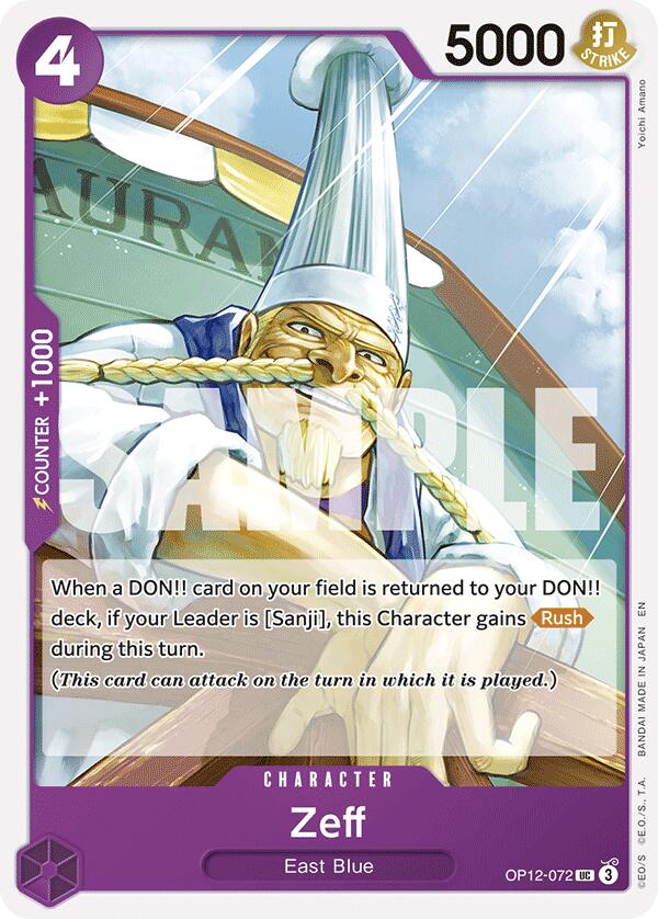 Zeff [Legacy of the Master] Bandai
