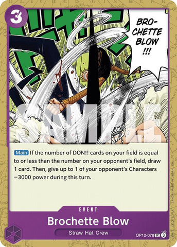 Brochette Blow [Legacy of the Master] Bandai
