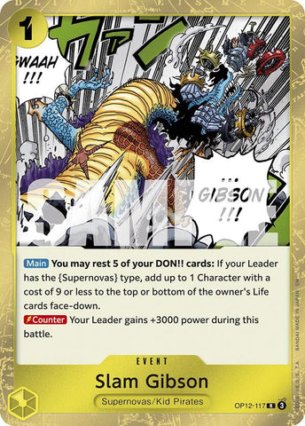Slam Gibson [Legacy of the Master] Bandai