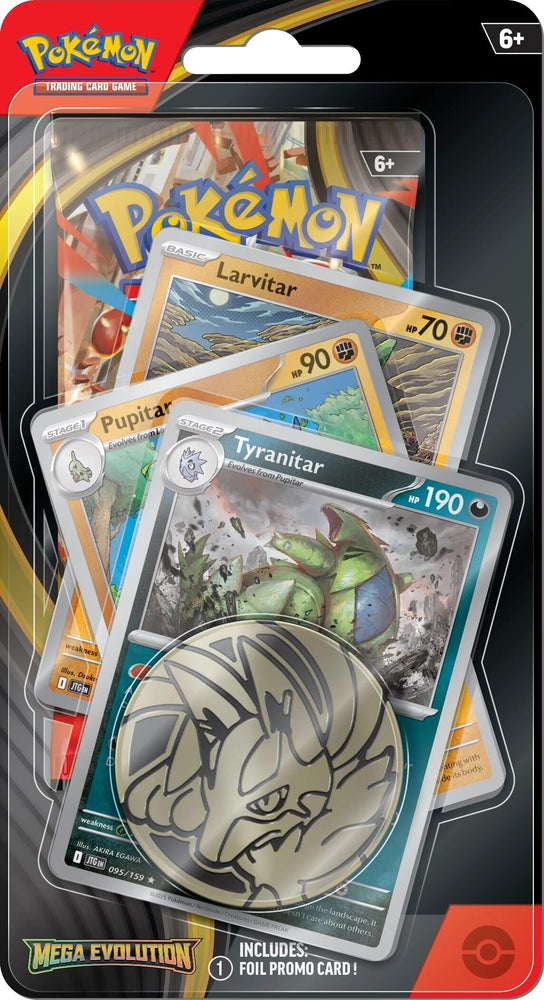 Mega Evolution - Premium Checklane Blister (Tyranitar) Pokémon