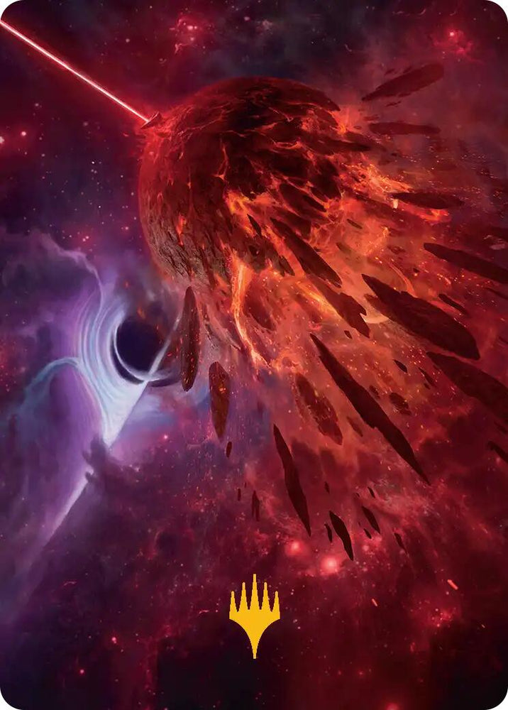 Kavaron, Memorial World Art Card (Gold-Stamped Planeswalker Symbol) [Edge of Eternities Art Series] Magic: The Gathering